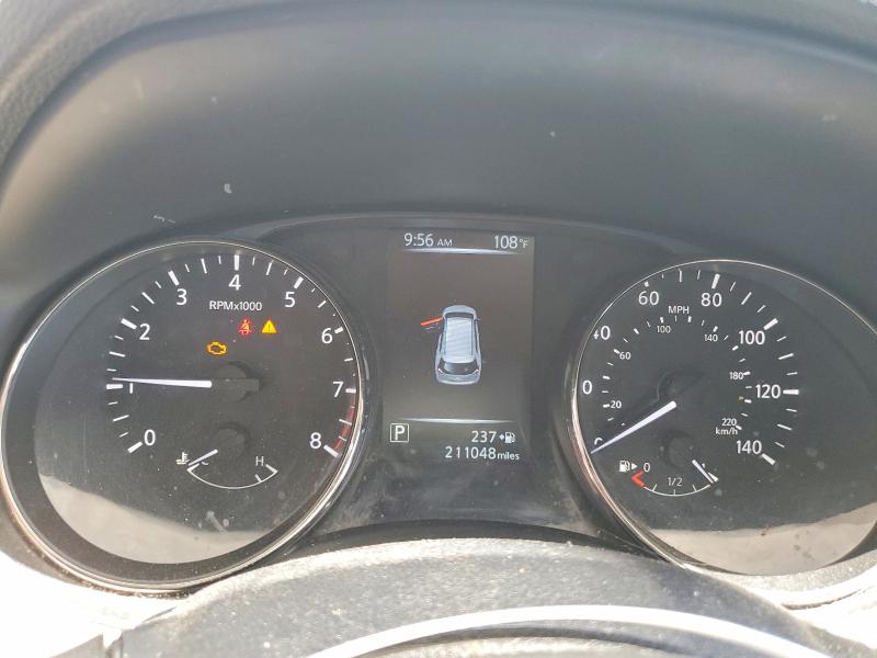2017 Nissan Rogue VIN KNMAT2MT9HP540042 COPART salvage auction — FRONT END, Az - Cert Of Title - Salvage, sold $1,700 on 2026-07-16 (photo 9)