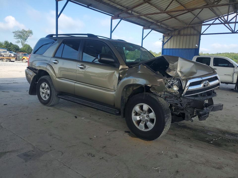 2007 Toyota 4runner VIN JTEZU14R078066601 COPART salvage auction — ROLLOVER, GA - CERT OF TITLE-SALVAGE (P), sold $1,650 on 2026-07-23 (photo 4)