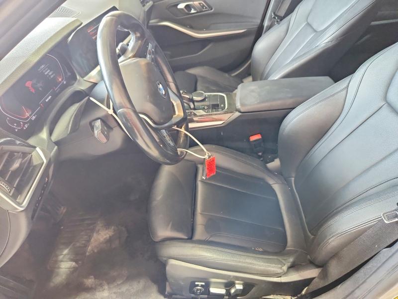 2020 BMW 3er VIN WBA5R1C02LFH74829 COPART salvage auction — FRONT END, Pa - Certificate Of Salvage, sold $1,000 on 2026-07-24 (photo 7)