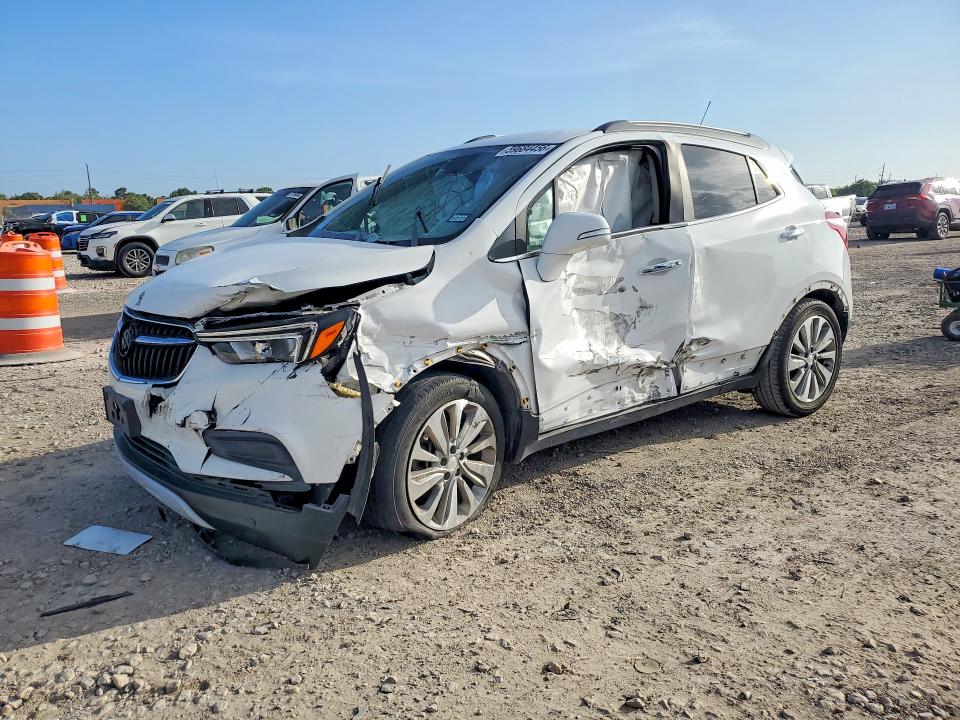 2017 Buick . VIN KL4CJASB7HB166122 COPART salvage auction — SIDE, TX - SALVAGE VEHICLE TITLE (P), sold $725 on 2026-07-13 (photo 1)