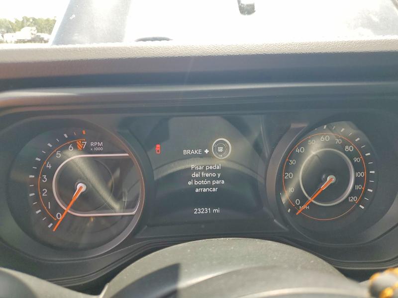 2025 Jeep Gladiator VIN 1C6PJTAG7SL505616 COPART salvage auction — WATER/FLOOD, Tx - Salvage Title-Flood Damage, sold $14,400 on 2026-07-28 (photo 9)