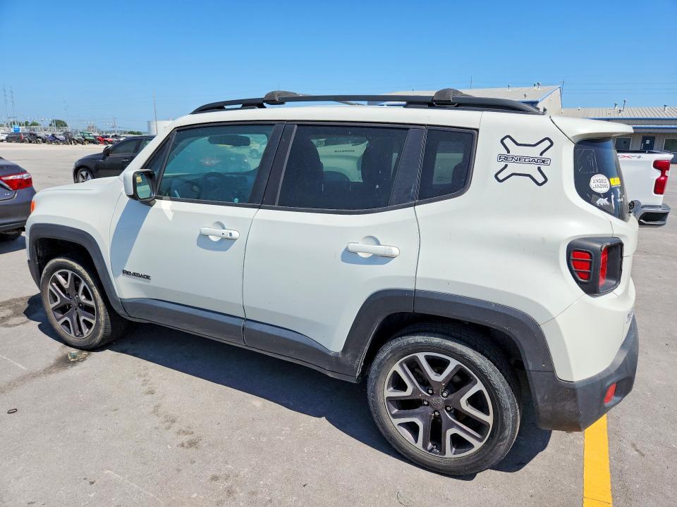 2018 Jeep Renegade VIN ZACCJBBB0JPG82555 COPART salvage auction — MINOR DENT/SCRATCHES, OK - CERTIFICATE OF TITLE, sold $4,000 on 2026-08-05 (photo 2)