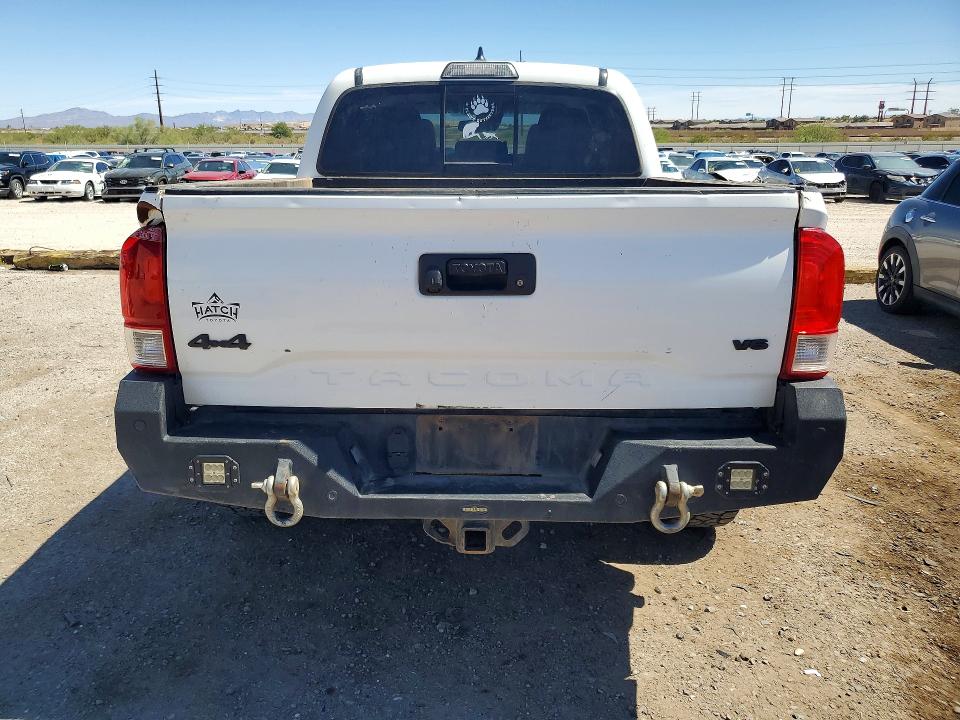 2019 Toyota Tacoma VIN 3TMCZ5AN9KM285582 COPART salvage auction — REAR END, Az - Cert Of Title - Salvage, sold $12,400 on 2026-07-10 (photo 6)
