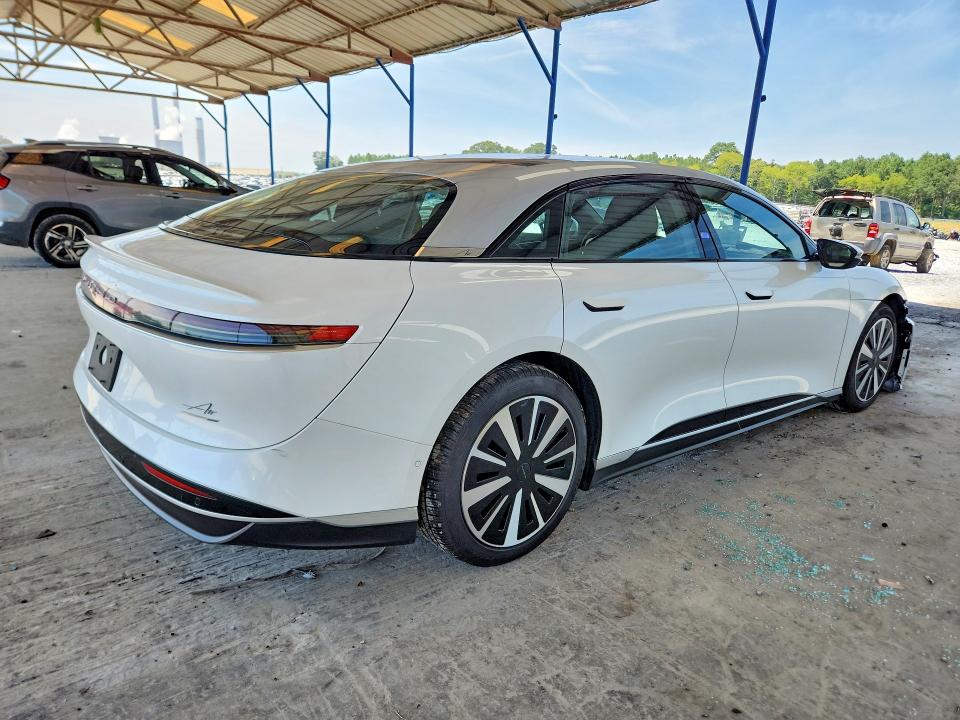 2023 Lucid Air VIN 50EA1TEA3PA005777 COPART salvage auction — FRONT END, Ga - Cert Of Title-Salvage, sold $13,000 on 2026-09-24 (photo 3)