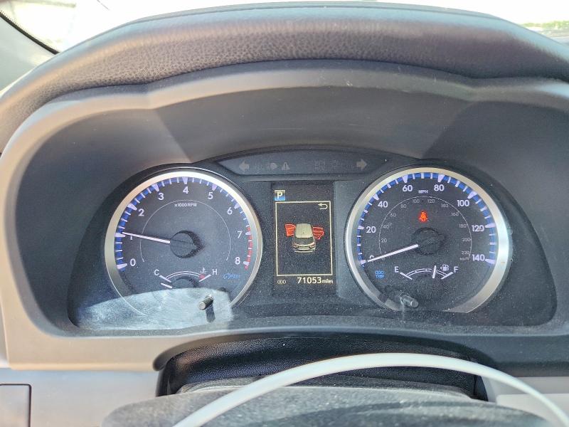 2019 Toyota Highlander VIN 5TDZZRFH2KS336134 COPART salvage auction — HAIL, Ar - Cert Of Title-Salvage, sold $5,600 on 2026-07-29 (photo 9)