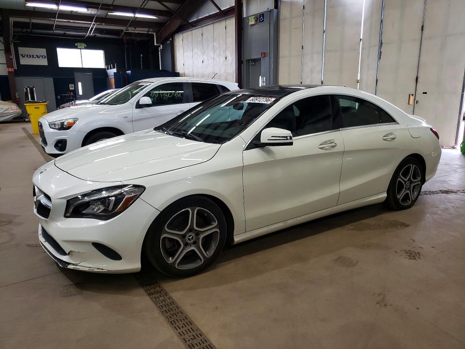 2018 Mercedes-benz Cla-class VIN WDDSJ4EB6JN534119 COPART salvage auction — FRONT END, PA - CERT OF TITLE (P), sold $5,300 on 2026-07-23 (photo 1)