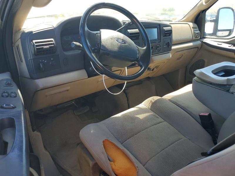 2005 Ford F-250 super duty VIN 1FTSX21P05EB21584 COPART salvage auction — MECHANICAL, Ca - Dis/Dlr/Exp Only Clean Title, sold $2,877 on 2026-07-28 (photo 8)