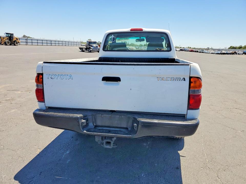 2004 Toyota Tacoma VIN 5TENL42N04Z394067 COPART salvage auction — SIDE, Ca - Salvage Certificate, sold $850 on 2026-07-27 (photo 6)