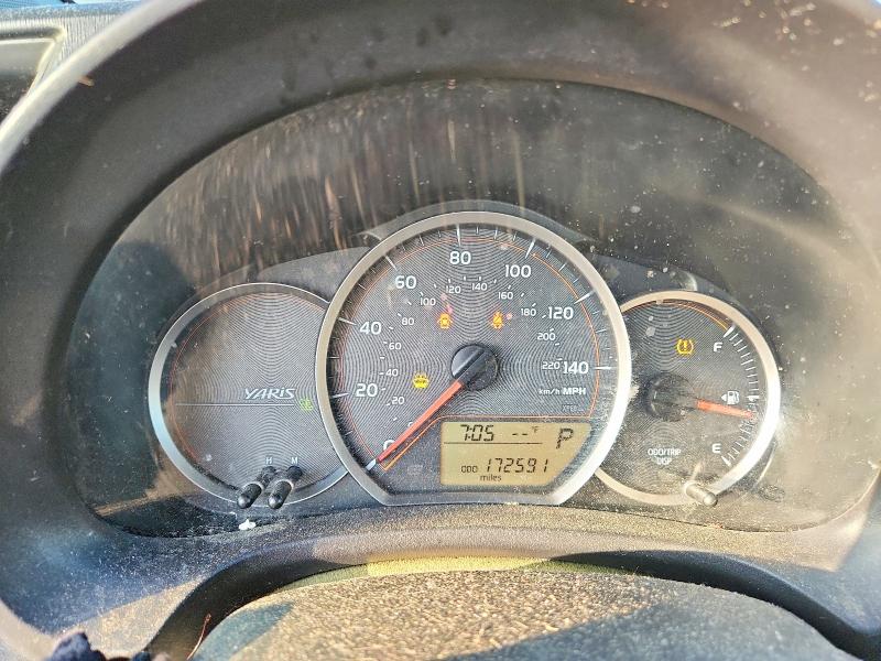 2012 Toyota Yaris VIN JTDJTUD37CD536593 COPART salvage auction — FRONT END, NY - MV-907A SALVAGE CERTIFICATE, sold $350 on 2026-07-21 (photo 9)