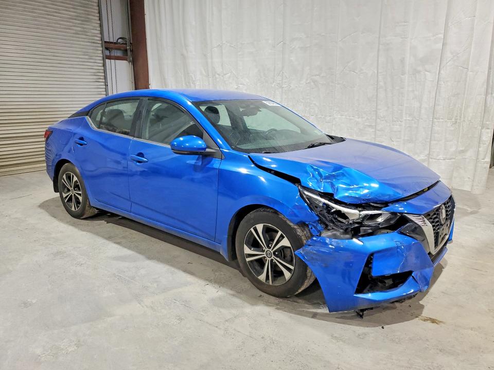2020 Nissan Sentra VIN 3N1AB8CV7LY287354 COPART salvage auction — FRONT END, NY - MV-907A SALVAGE CERTIFICATE, sold $2,800 on 2026-09-16 (photo 4)