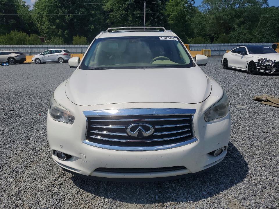 2014 Infiniti Qx60 VIN 5N1AL0MNXEC532987 COPART salvage auction — UNDERCARRIAGE, NC - SALVAGE CERTIFICATE OF TITLE (P), sold $200 on 2026-07-23 (photo 5)
