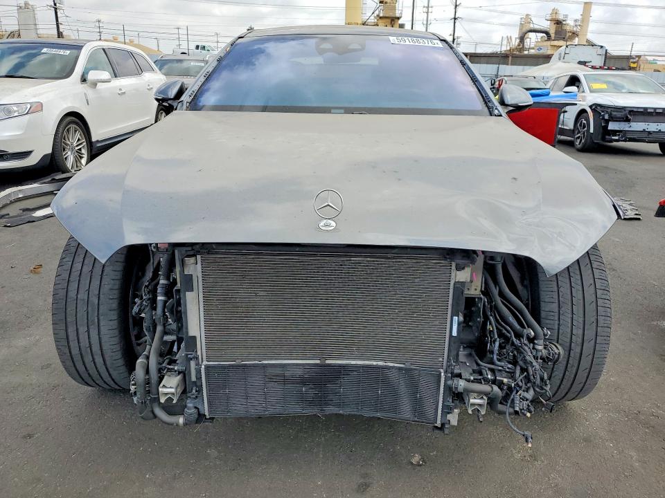 2022 Mercedes-benz S-klasse VIN W1K6G6DB6NA141442 COPART salvage auction — FRONT END, Ca - Salvage Certificate, sold $34,000 on 2026-08-24 (photo 5)