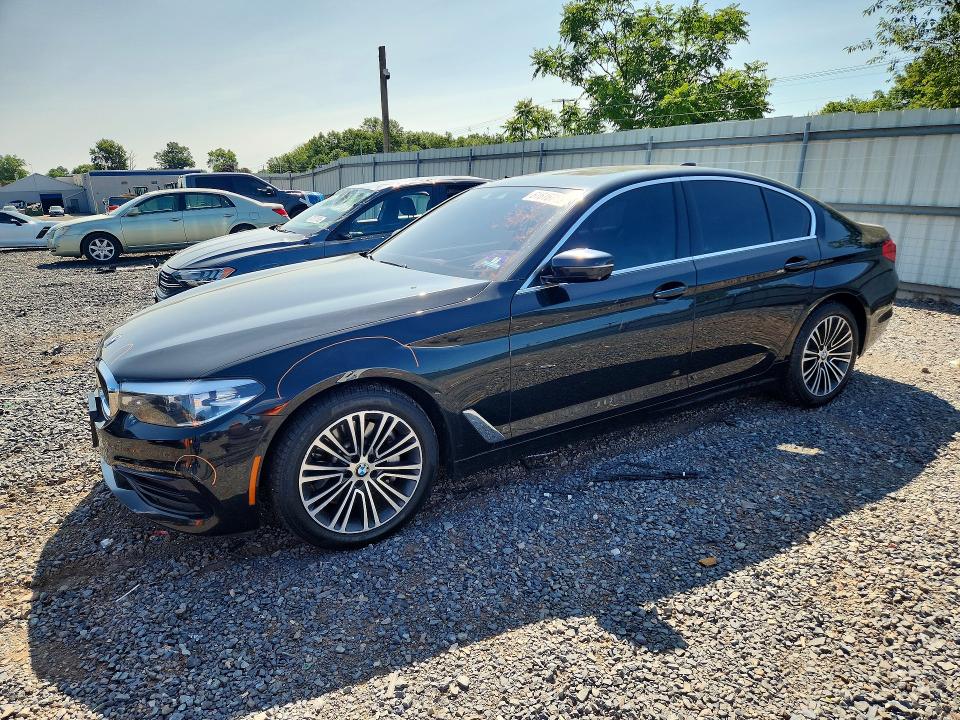 2019 BMW 5er VIN WBAJA7C56KWW07017 COPART salvage auction — SIDE, Nj - Cert Of Title-Salvage, sold $4,950 on 2026-07-28 (photo 1)