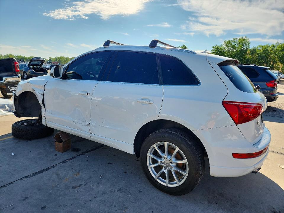 2012 Audi Q5 VIN WA1LFAFP6CA034605 COPART salvage auction — FRONT END, Co - Public - Salvage Title, sold $875 on 2026-08-26 (photo 2)