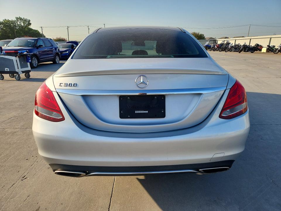 2016 Mercedes-benz C-klasse VIN WDDWF4JB3GR152415 COPART salvage auction — FRONT END, Tx - Salvage Vehicle Title, sold $3,750 on 2026-08-13 (photo 6)