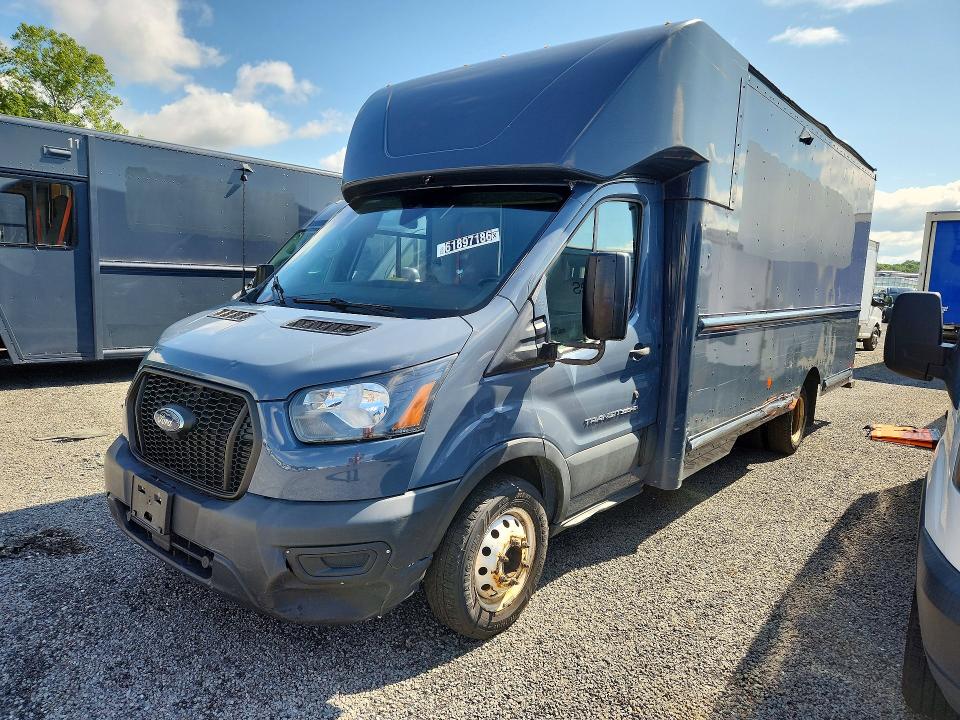 2021 Ford Transit VIN 1FDDF6P85MKA17199 — COPART salvage auction photo