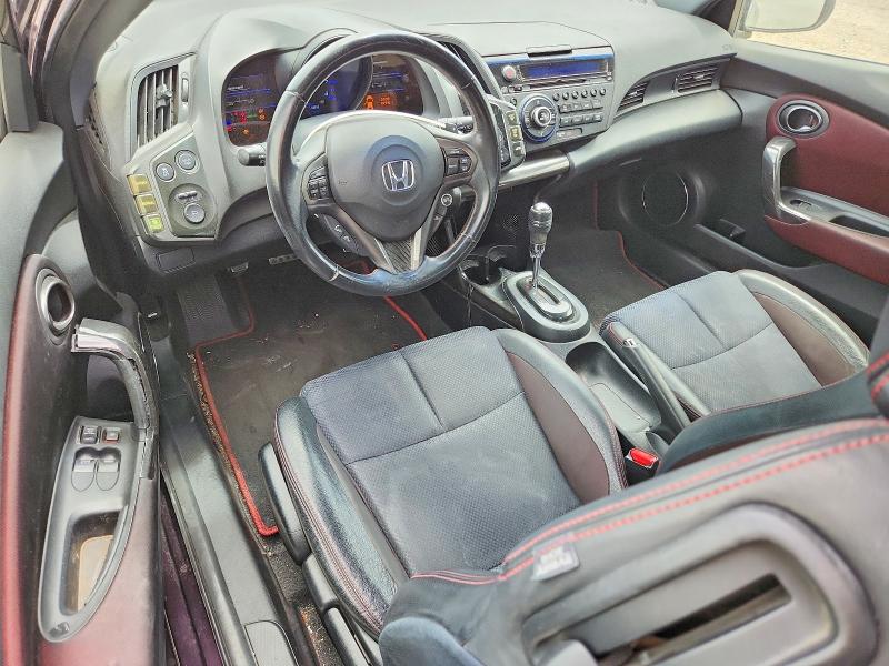 2013 Honda Cr-z VIN JHMZF1D67DS002606 COPART salvage auction — SIDE, Ca - Dis/Dlr/Exp Only Clean Title, sold $650 on 2026-07-24 (photo 8)