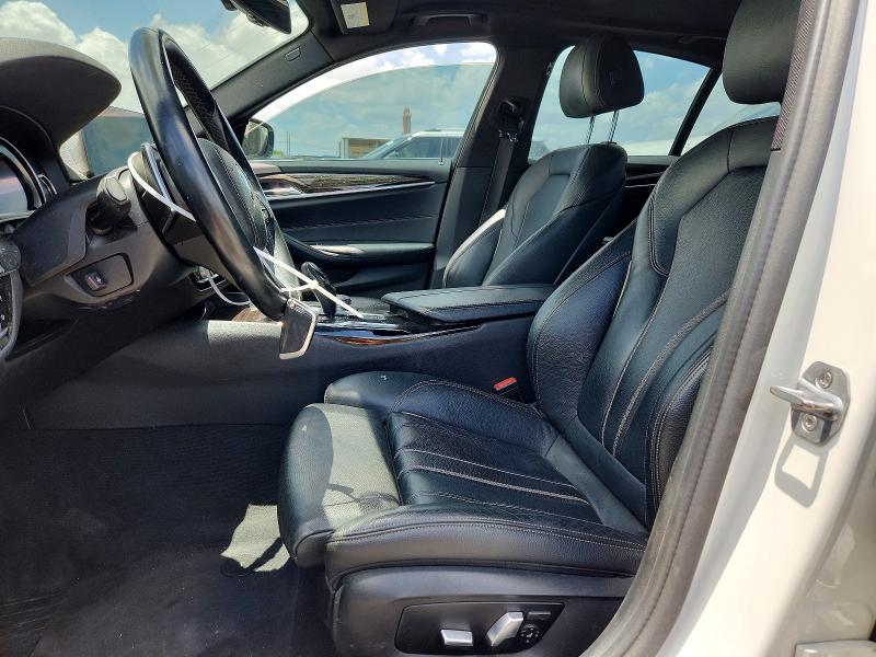 2018 BMW 5er VIN WBAJA9C59JB253480 COPART salvage auction — NORMAL WEAR, Tx - Certificate Of Title (P), sold $9,200 on 2026-08-03 (photo 7)