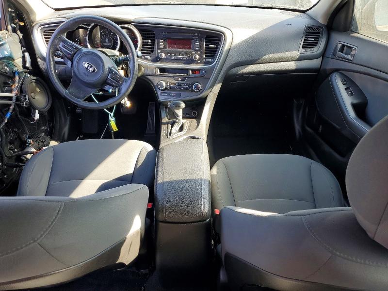 2015 Kia Optima VIN 5XXGM4A77FG407343 COPART salvage auction — VANDALISM, Ca - Salvage Certificate, sold $1,050 on 2026-07-22 (photo 8)