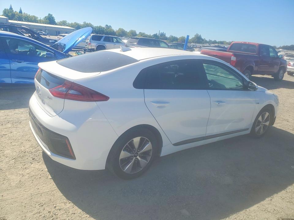2019 Hyundai Ioniq VIN KMHC65LD9KU184191 COPART salvage auction — DAMAGE HISTORY, CA - CERT OF TITLE-SALVAGED, sold $100 on 2026-07-30 (photo 3)
