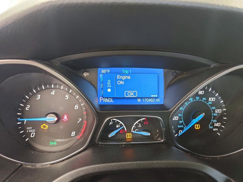 2014 Ford Focus VIN 1FADP3F22EL383300 COPART salvage auction — MINOR DENT/SCRATCHES, Mn - Non Public Clean Title, sold $650 on 2026-08-01 (photo 9)