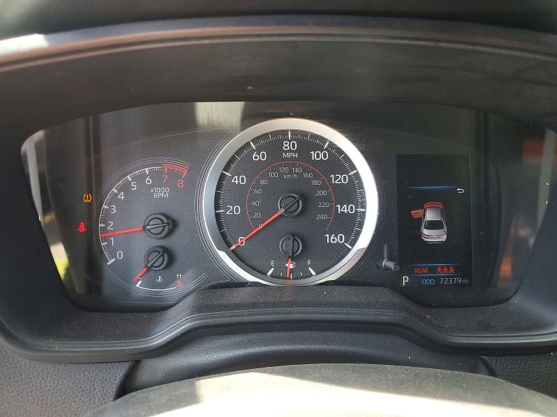 2020 Toyota Corolla VIN JTDS4RCE1LJ019177 COPART salvage auction — REAR END, Ca - Salvage Certificate, sold $6,000 on 2026-07-31 (photo 9)