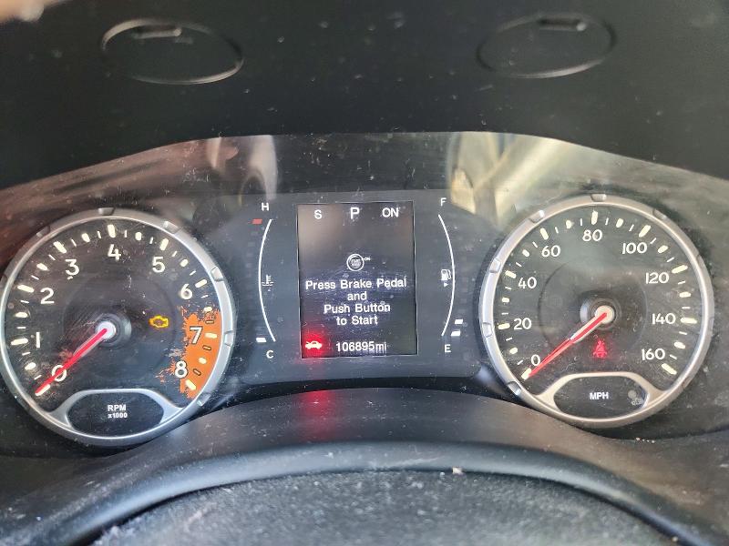 2018 Jeep Renegade VIN ZACCJBAB9JPH42849 COPART salvage auction — REAR END, Ca - Dis/Dlr/Exp Only Clean Title, sold $325 on 2026-08-06 (photo 9)