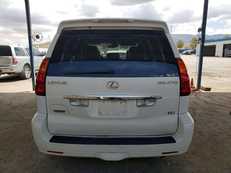 2006 Lexus Gx 470 VIN JTJBT20X960103965 COPART salvage auction — MINOR DENT/SCRATCHES, NM - CERTIFICATE OF TITLE, sold $675 on 2026-07-24 (photo 6)