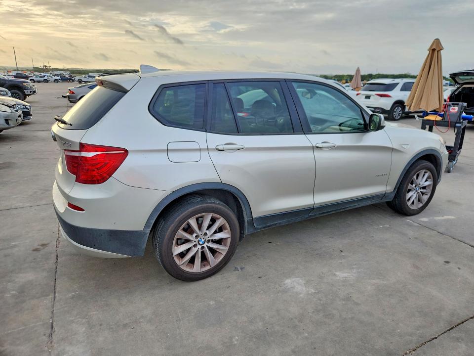 2013 BMW X3 VIN 5UXWX9C54D0A27517 COPART salvage auction — NORMAL WEAR, Tx - Certificate Of Title, sold $1,350 on 2026-07-30 (photo 3)