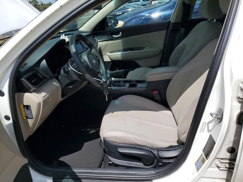 2016 Kia Optima VIN KNAGT4L38G5091614 COPART salvage auction — REAR END, Fl - Certificate Of Title, sold $525 on 2026-07-28 (photo 7)