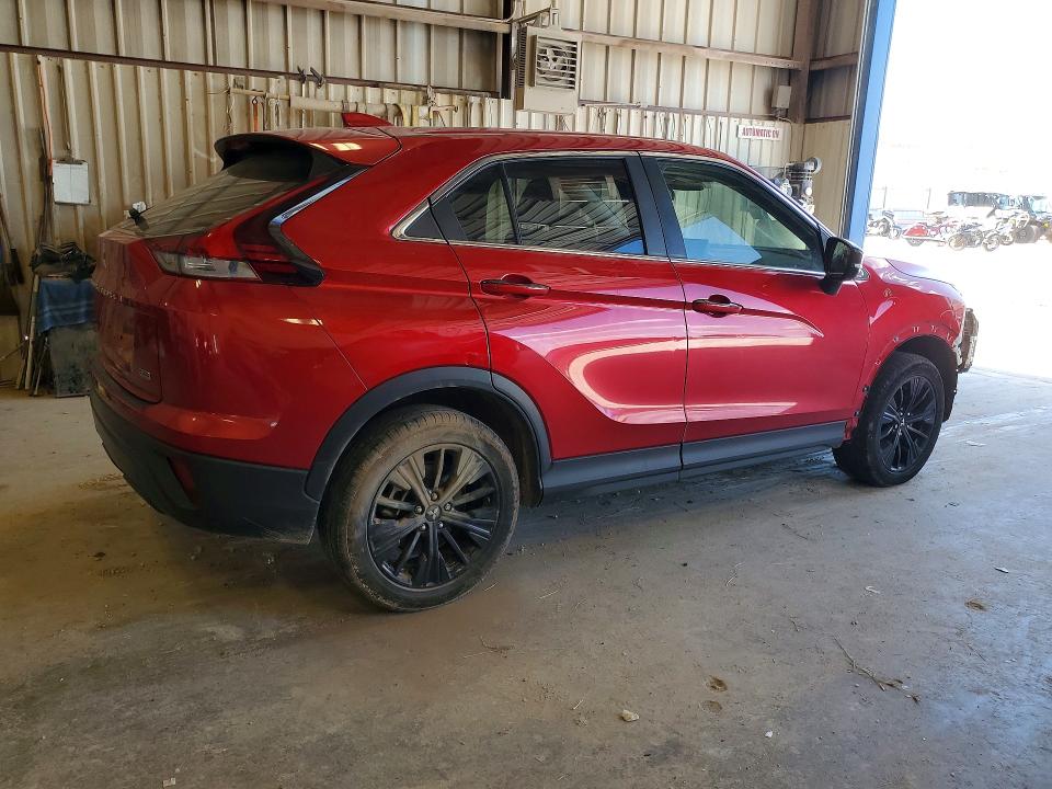 2022 Mitsubishi Eclipse cross VIN JA4ATVAA4NZ014657 COPART salvage auction — FRONT END, Tx - Salvage Vehicle Title, sold $3,300 on 2026-08-21 (photo 3)
