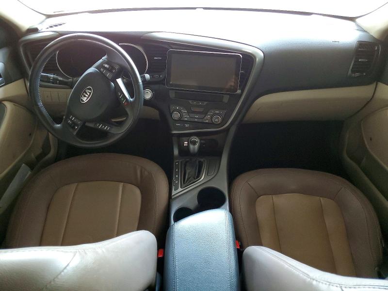 2012 Kia Optima hybrid VIN KNAGM4AD1C5034559 COPART salvage auction — REAR END, Az - Certificate Of Title, sold $500 on 2026-07-29 (photo 8)