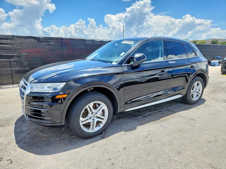 2018 Audi Q5 VIN WA1ANAFY3J2090401 COPART salvage auction — MINOR DENT/SCRATCHES, Fl - Cert Of Title Slvg Rebuildable, sold $25 on 2026-07-30 (photo 1)