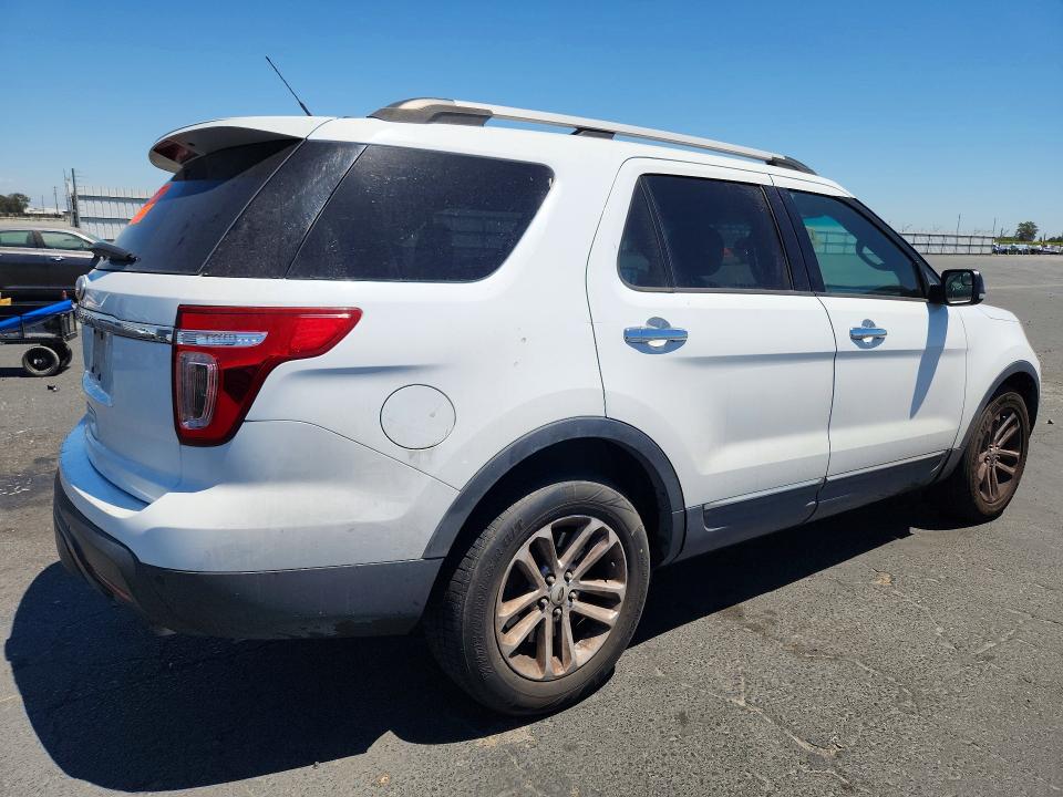 2015 Ford Explorer VIN 1FM5K7D84FGB74142 COPART salvage auction — MECHANICAL, Ca - Dis/Dlr/Exp App For Dup Clean, sold $875 on 2026-07-09 (photo 3)