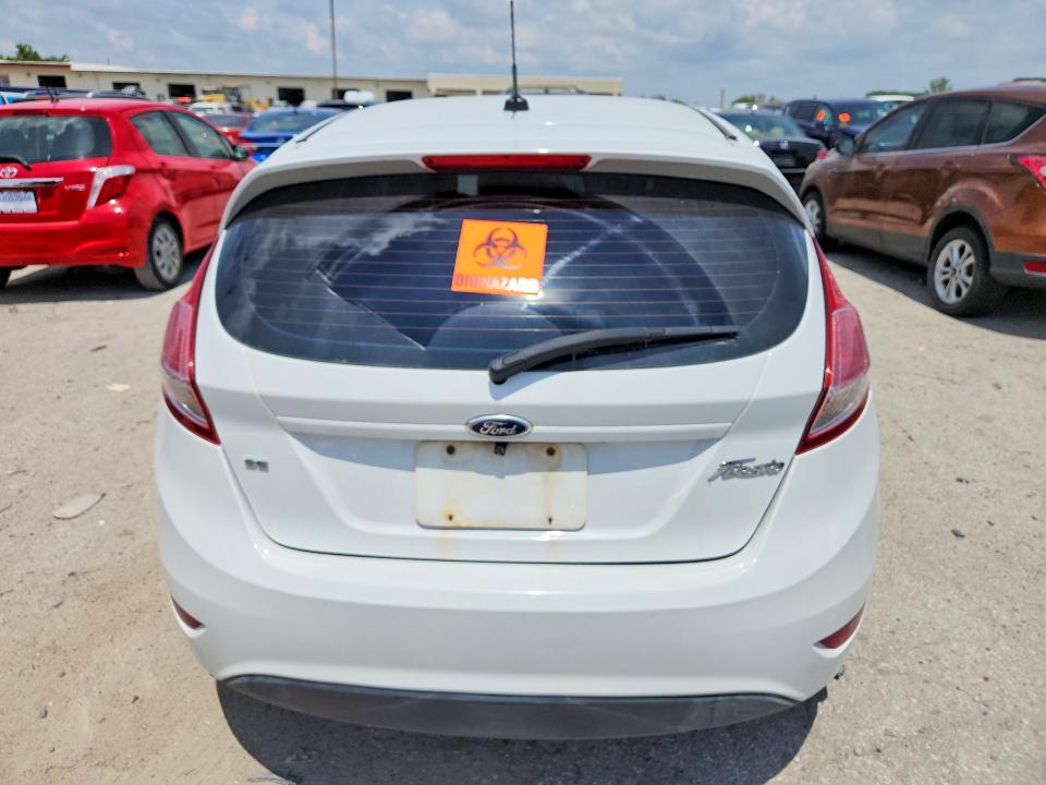 2016 Ford Fiesta VIN 3FADP4EJ9GM144214 COPART salvage auction — FRONT END, In - Cert Of Title-Salvage Title, sold $350 on 2026-07-31 (photo 6)
