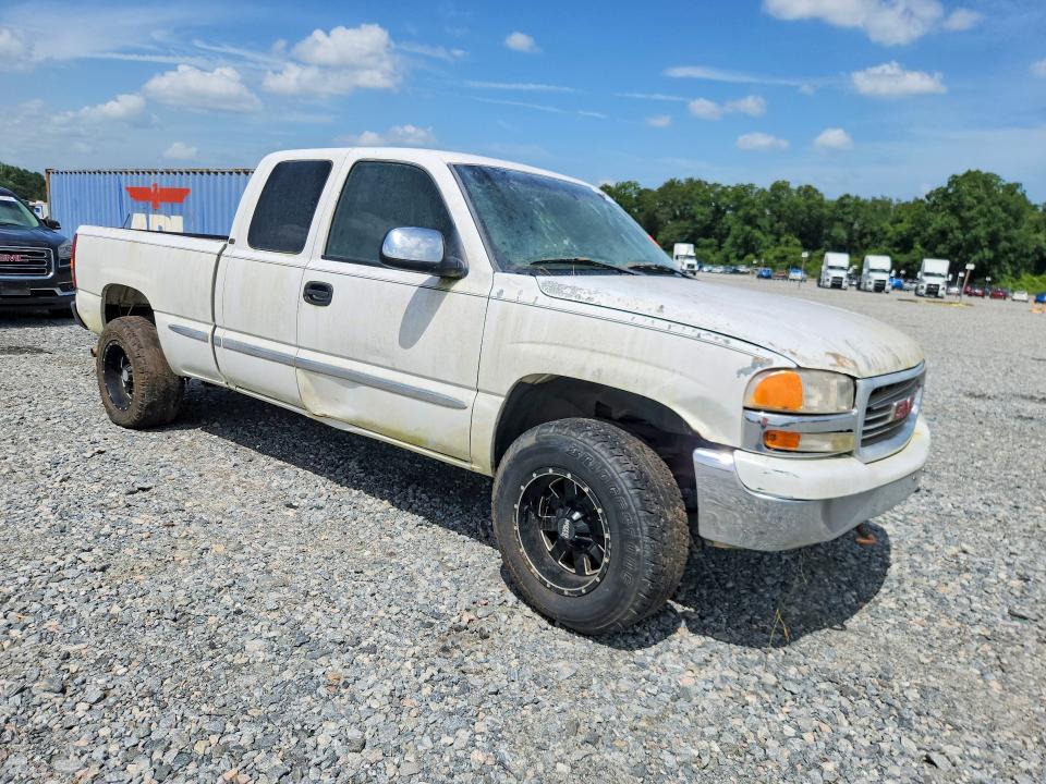 2001 Gmc SIERRA VIN 2GTEC19T711125003 COPART salvage auction — FRONT END, Ga - Certificate Of Title, sold $400 on 2026-08-18 (photo 4)