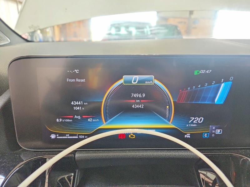 2022 Mercedes-benz Gla-klasse amg VIN W1N4N5BB1NJ409570 COPART salvage auction — FRONT END, Ab - Bos - Salvage, sold $15,300 on 2026-08-20 (photo 9)