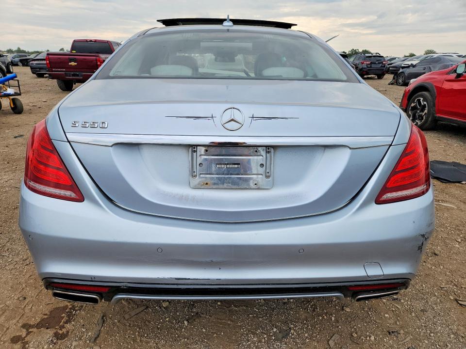 2015 Mercedes-benz S-klasse VIN WDDUG8CB1FA142486 COPART salvage auction — FRONT END, Il - Salvage Certificate, sold $3,500 on 2026-08-18 (photo 6)