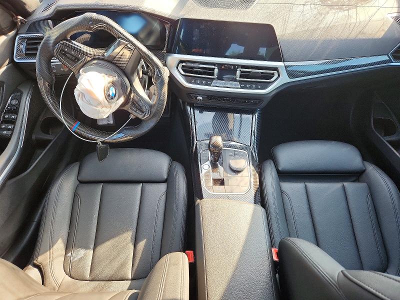 2021 BMW M3 VIN 3MW5U9J04M8B61005 COPART salvage auction — FRONT END, Pa - Certificate Of Salvage, sold $12,000 on 2026-08-26 (photo 8)