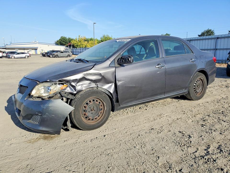 2009 Toyota Corolla VIN JTDBL40E899026583 COPART salvage auction — FRONT END, CA - SALVAGE CERTIFICATE, sold $1,050 on 2026-07-09 (photo 1)