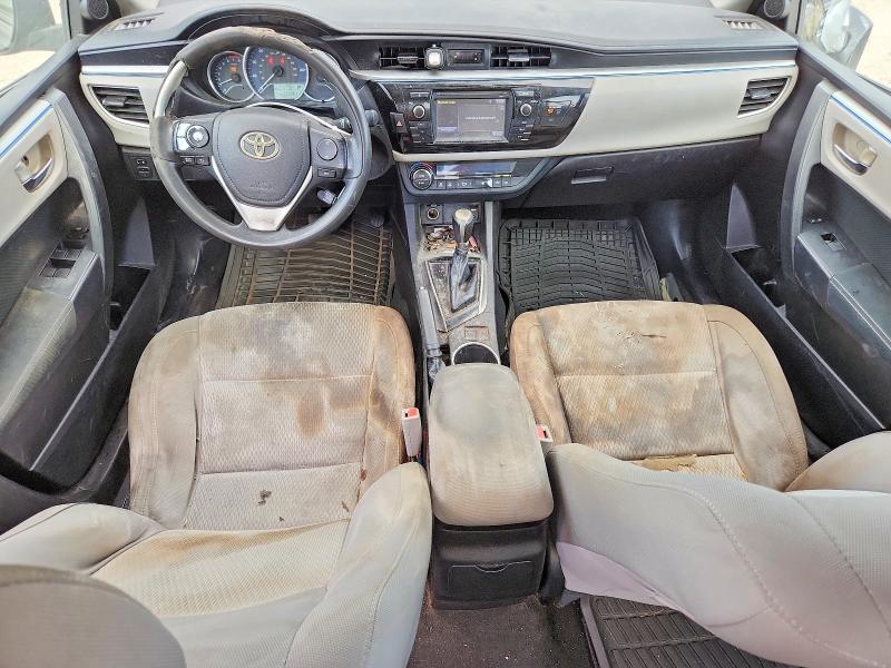 2016 Toyota Corolla VIN 5YFBURHE6GP452293 COPART salvage auction — FRONT END, Tx - Certificate Of Title, sold $1,450 on 2026-07-10 (photo 8)