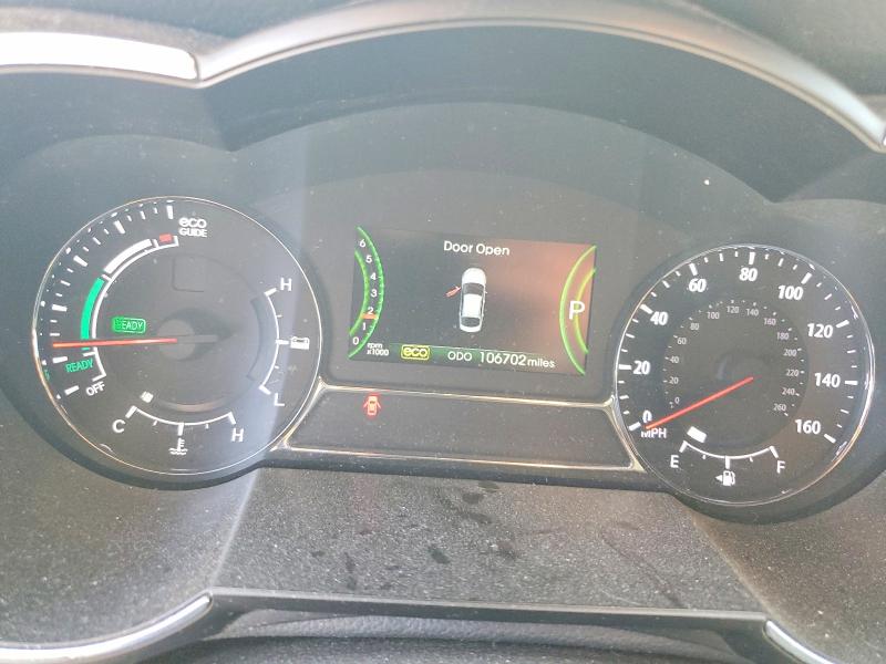 2011 Kia Optima hybrid VIN KNAGM4AD2B5006588 COPART salvage auction — MINOR DENT/SCRATCHES, Ca - Dis/Dlr/Exp Only Clean Title, sold $1,450 on 2026-07-13 (photo 9)