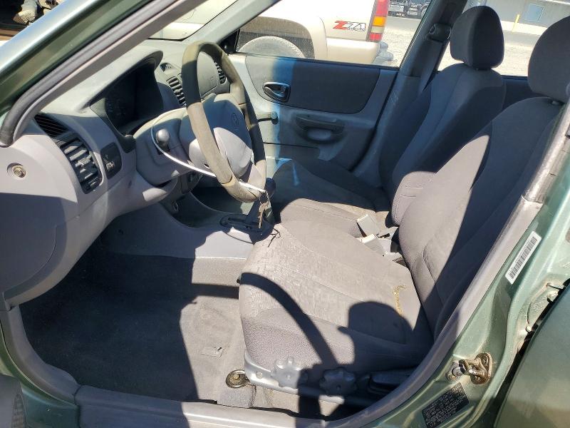 2003 Hyundai Accent VIN KMHCG45C73U457867 COPART salvage auction — FRONT END, Ca - Dis/Dlr/Exp Only Clean Title, sold $150 on 2026-07-30 (photo 7)