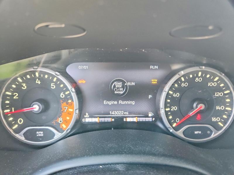 2017 Jeep Renegade VIN ZACCJBBB0HPG57939 COPART salvage auction — MINOR DENT/SCRATCHES, Oh - Certificate Of Title (P), sold $2,500 on 2026-07-31 (photo 9)