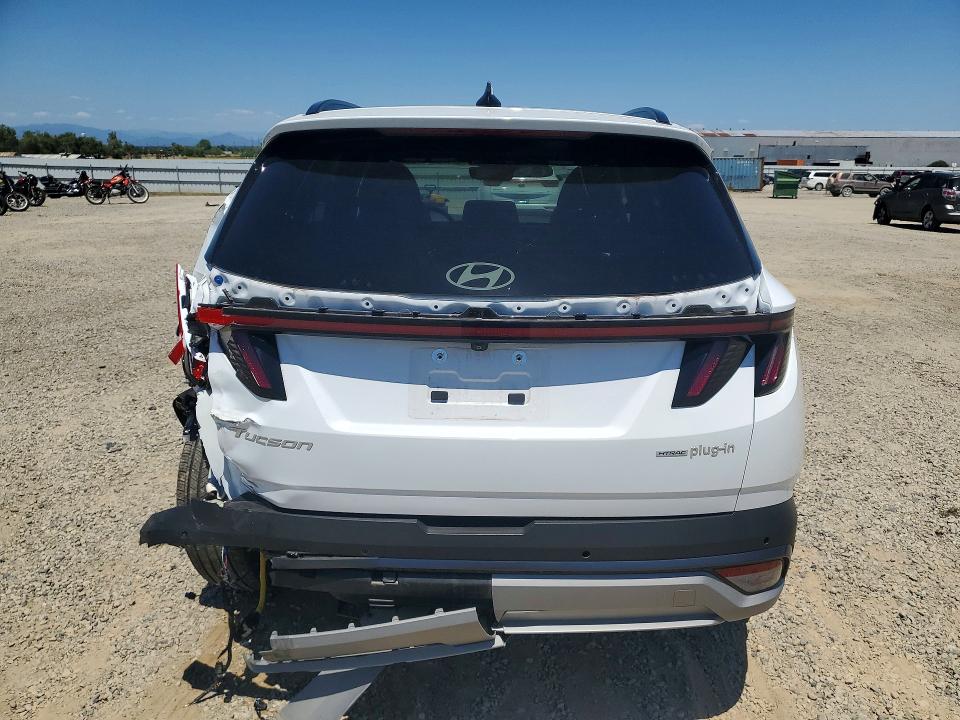 2025 Hyundai Tucson VIN KM8JFDD25SU264585 COPART salvage auction — REAR END, Ca - Salvage Certificate, sold $12,600 on 2026-07-31 (photo 6)