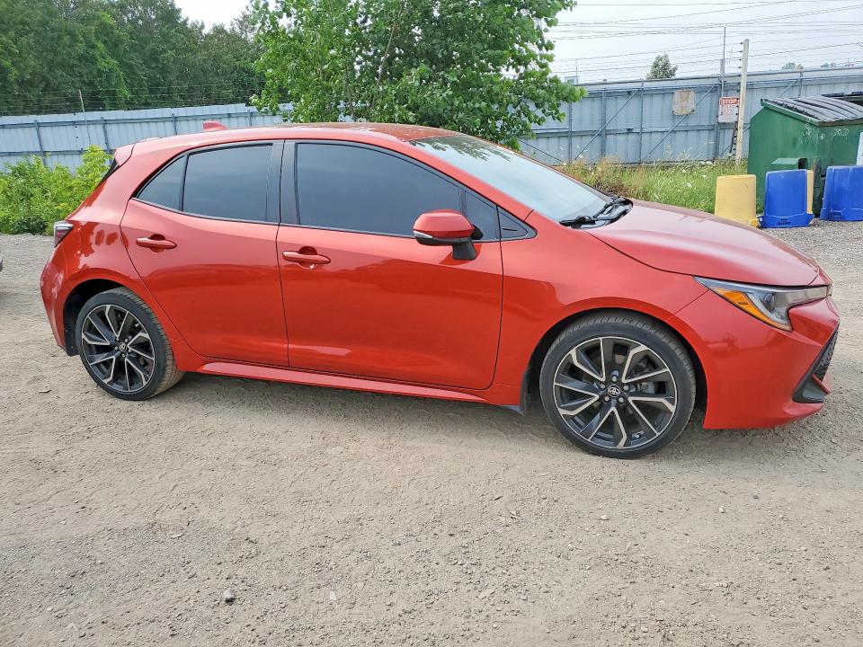 2020 Toyota Corolla VIN JTNK4RBE7L3081118 COPART salvage auction — SIDE, On - Permit No Brand - Unfit, sold $4,050 on 2026-07-30 (photo 4)
