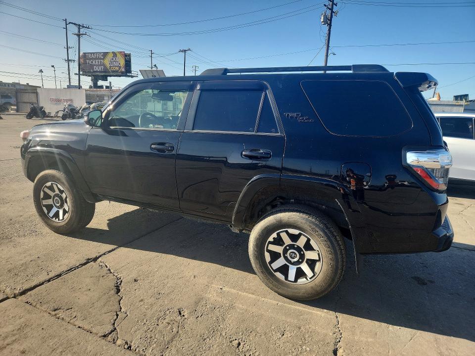 2023 Toyota 4runner VIN JTERU5JR9P6127581 COPART salvage auction — REAR END, CA - SALVAGE CERTIFICATE, sold $17,500 on 2026-07-15 (photo 2)