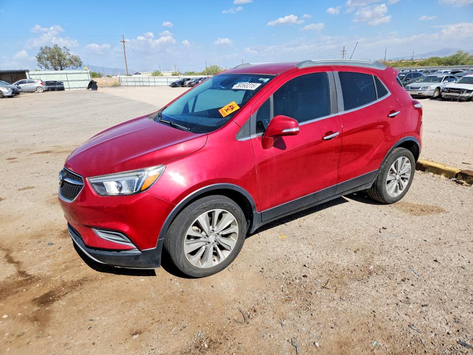 2018 Buick Encore VIN KL4CJASB5JB674823 COPART salvage auction — MECHANICAL, Az - Certificate Of Title, sold $1,650 on 2026-07-17 (photo 1)
