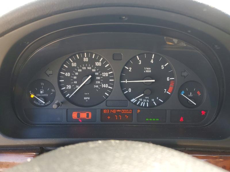 2001 BMW 5 series VIN WBADT63421CF05810 COPART salvage auction — MECHANICAL, CA - DIS/DLR/EXP ONLY CLEAN TITLE, sold $425 on 2026-07-14 (photo 9)