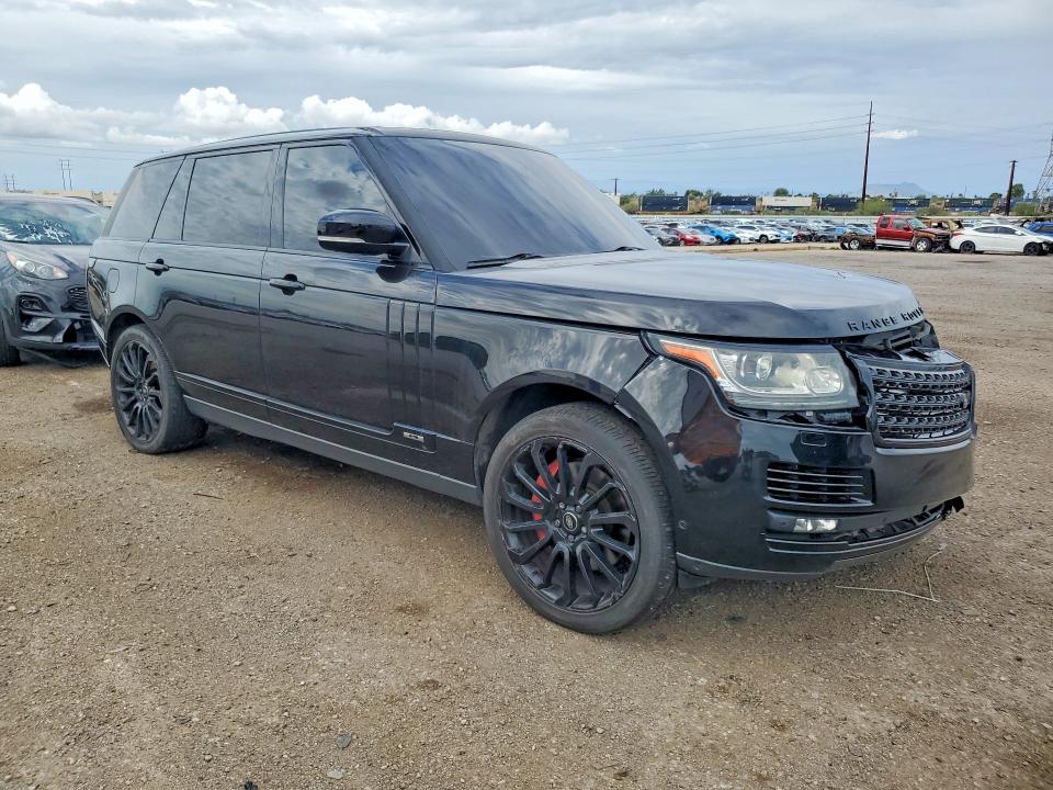 2016 Land rover RANGE ROVER VIN SALGS3EFXGA269689 COPART salvage auction — FRONT END, Az - Cert Of Title - Salvage, sold $4,450 on 2026-07-31 (photo 4)
